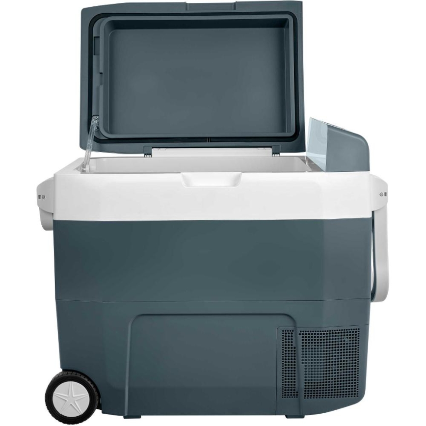 Sencor - Prenosni kompresorski avtohladilnik 55 l 70 W/12 V/230 V modro/bela
