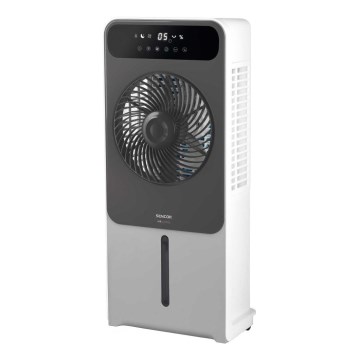Sencor - Prenosni zračni hladilnik 28W/230V siva + daljinski upravljalnik