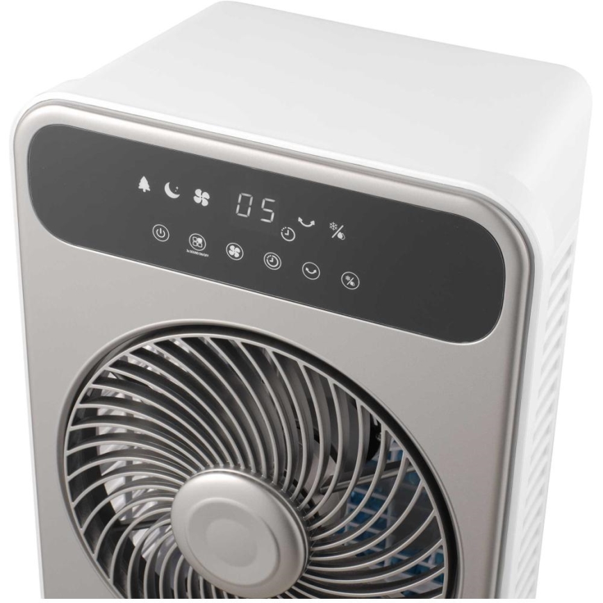 Sencor - Prenosni zračni hladilnik 28W/230V siva + daljinski upravljalnik
