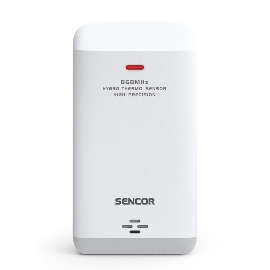 Sencor - Profesionalna vremenska postaja z barvitim LCD zaslonom 5V/1xCR2032 + 3xAA Wi-Fi
