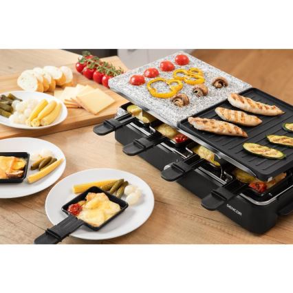 Sencor - Raclette žar z dodatki 1400W/230V