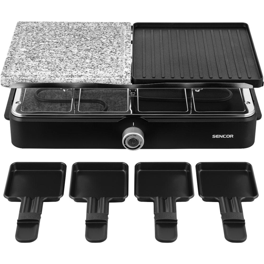 Sencor - Raclette žar z dodatki 1400W/230V
