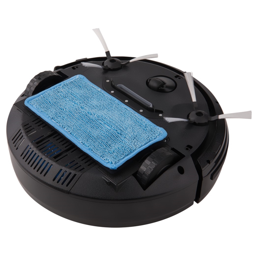 Sencor - Robotski sesalnik s krpo 2v1 15W/14,4V 1500 mAh črn