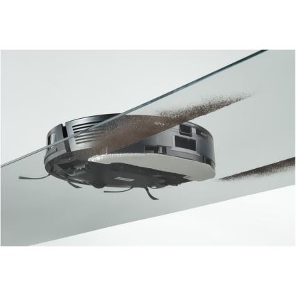 Sencor - Robotski sesalnik z mopom 2 v 1 16 W/2600 mAh Wi-Fi črna + daljinski upravljalnik