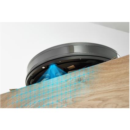 Sencor - Robotski sesalnik z mopom 2 v 1 16 W/2600 mAh Wi-Fi črna + daljinski upravljalnik