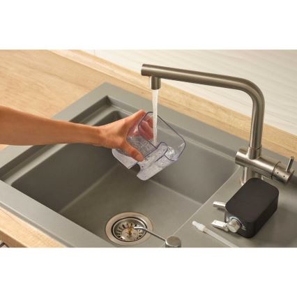 Sencor - Ročni espresso aparat 1350W/230V črna/mat krom