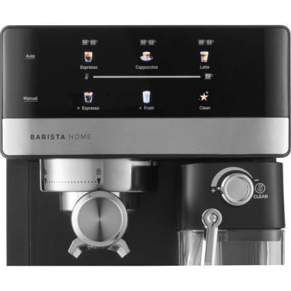 Sencor - Ročni espresso aparat 1350W/230V črna/mat krom