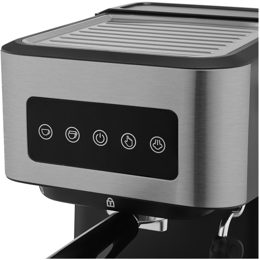 Sencor - ročni espresso kavni aparat 1050W/230V črn/mat krom
