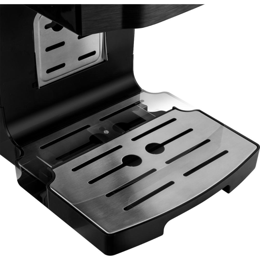 Sencor - Ročni espresso kavni aparat 1450W/230V črna/matni krom