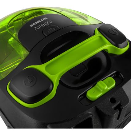 Sencor - Sesalnik brez vrečke 1,5 l 890W/230V zeleno/črn