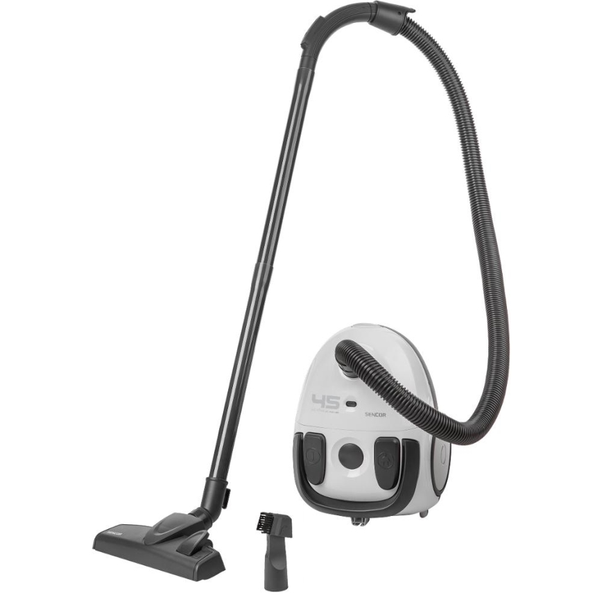 Sencor - Sesalnik z vrečko 1,5 l 850W/230V bela