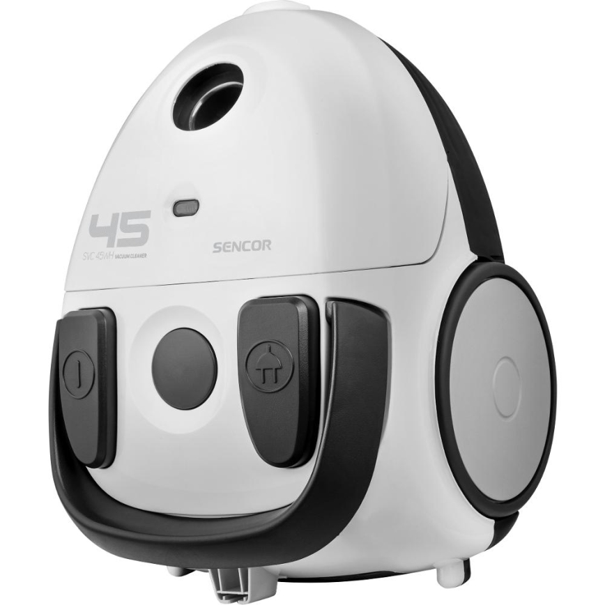 Sencor - Sesalnik z vrečko 1,5 l 850W/230V bela