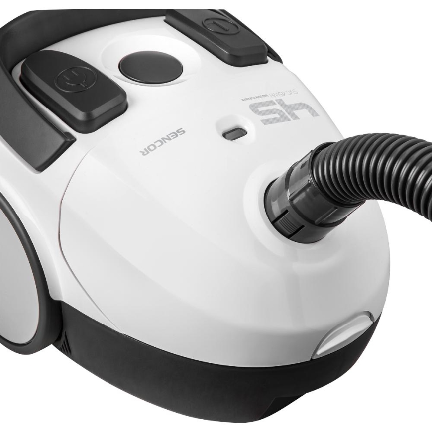 Sencor - Sesalnik z vrečko 1,5 l 850W/230V bela