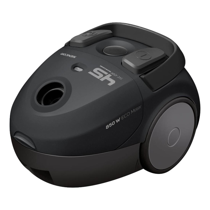 Sencor - Sesalnik z vrečko 1,5 l 850W/230V črna