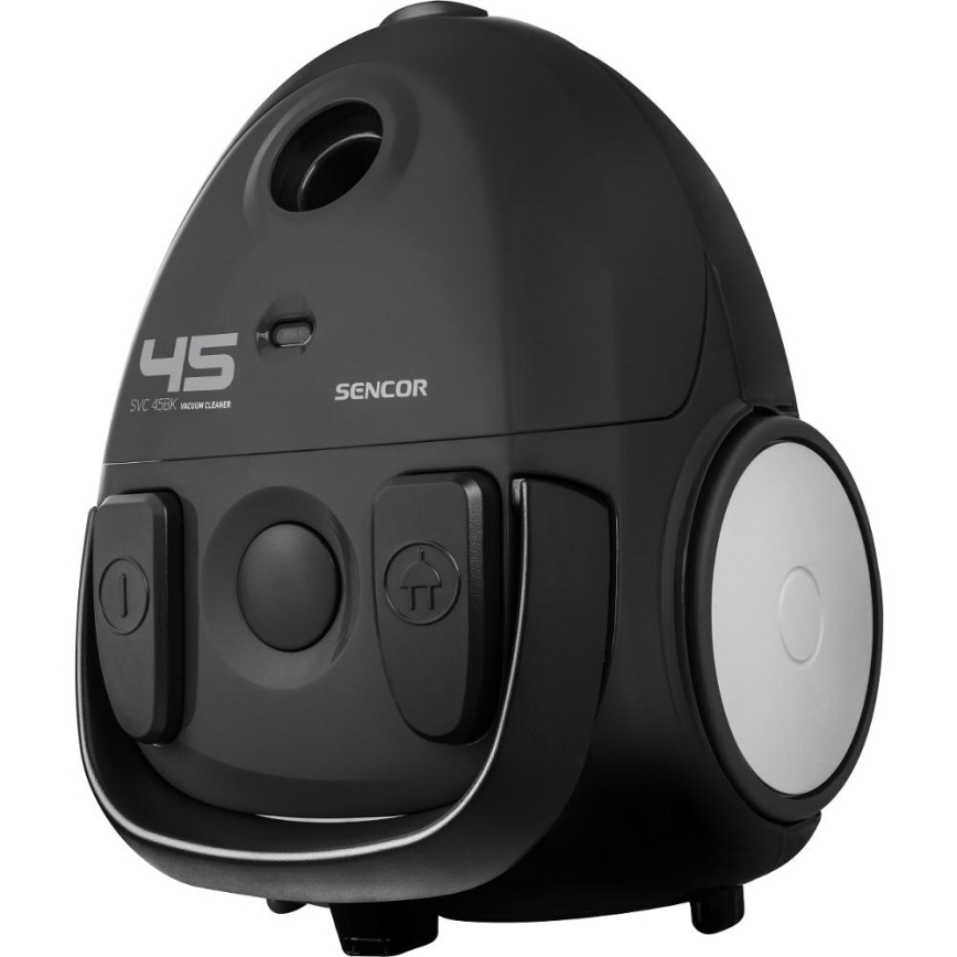 Sencor - Sesalnik z vrečko 1,5 l 850W/230V črna