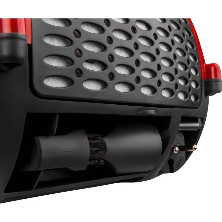 Sencor - Sesalnik z vrečko 1,5 l 850W/230V rdeča/črna