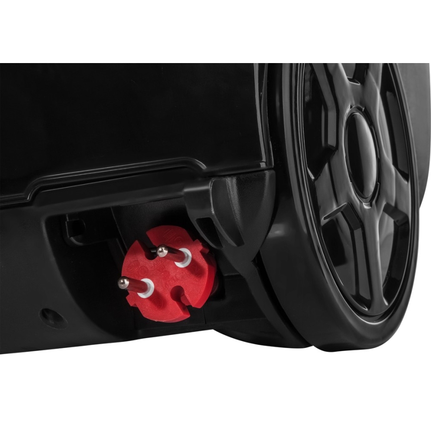 Sencor - Sesalnik z vrečko 3 l 700W/230V črno/rdeč