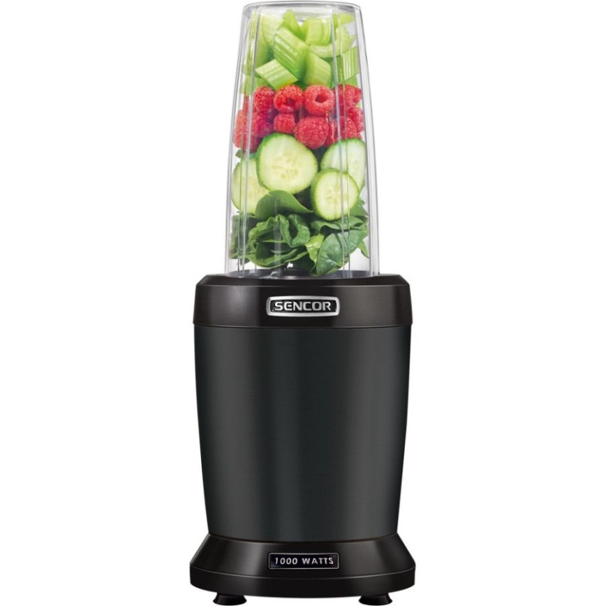 Sencor - Smoothie nutri mešalnik 1000W/230V črna