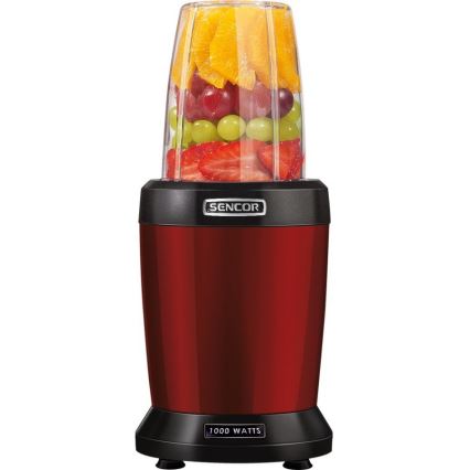 Sencor - Smoothie nutri mešalnik 1000W/230V rdeča