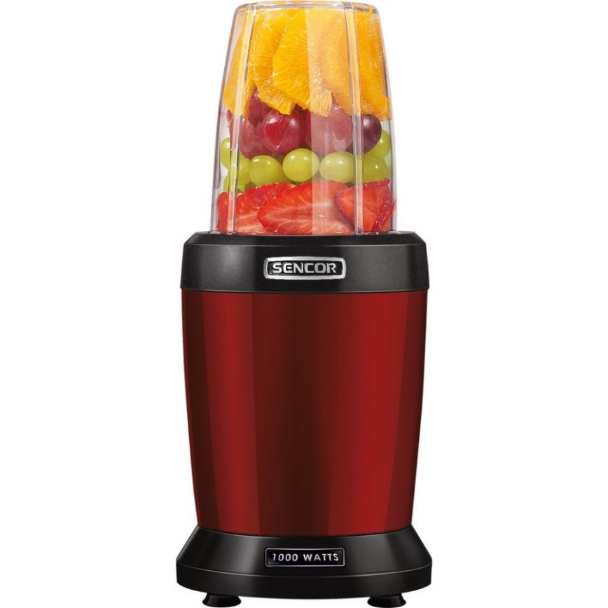 Sencor - Smoothie nutri mešalnik 1000W/230V rdeča