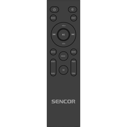 Sencor - Soundbar 200W/230V + Daljinski upravljalnik