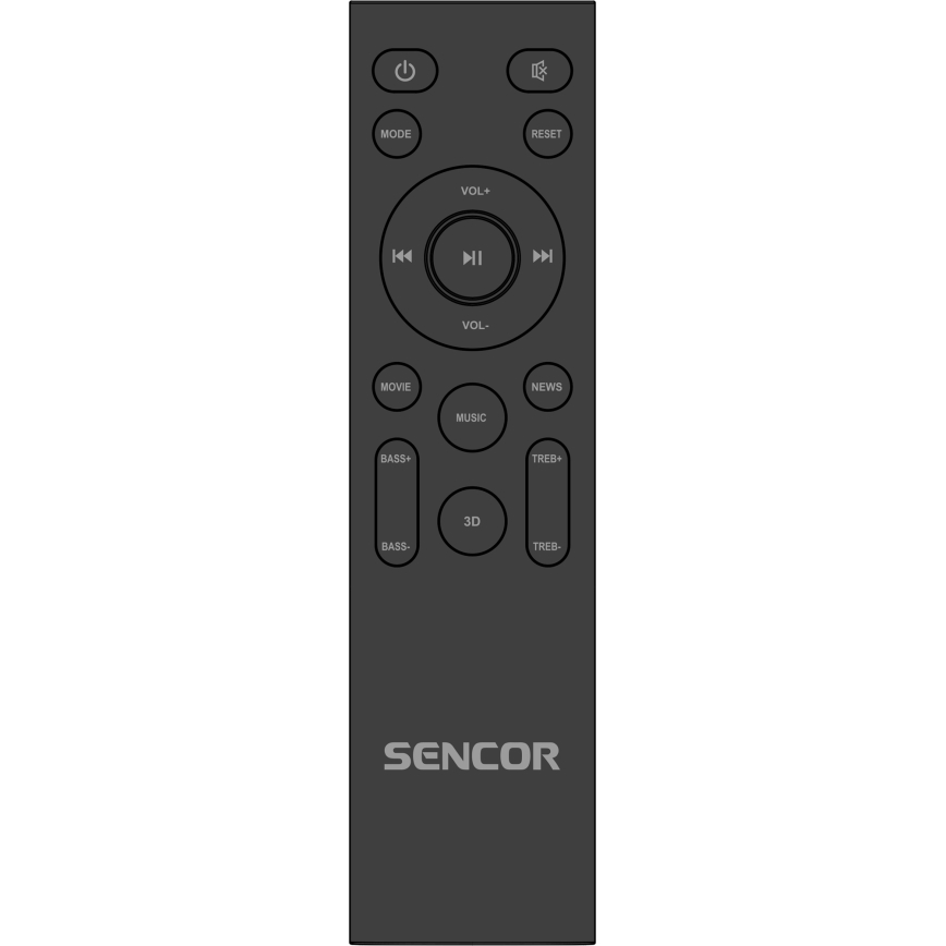 Sencor - Soundbar 200W/230V + Daljinski upravljalnik