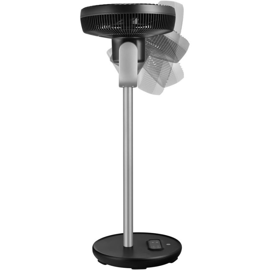 Sencor - stojni ventilator 3D UltraSilent, 26 W/230 V, Wi-Fi, črn, z daljinskim upravljalnikom