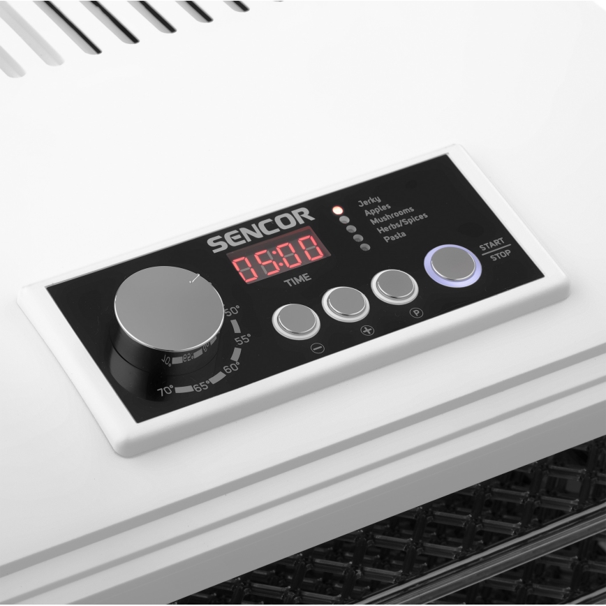 Sencor - Sušilnik hrane 500W/230V bela