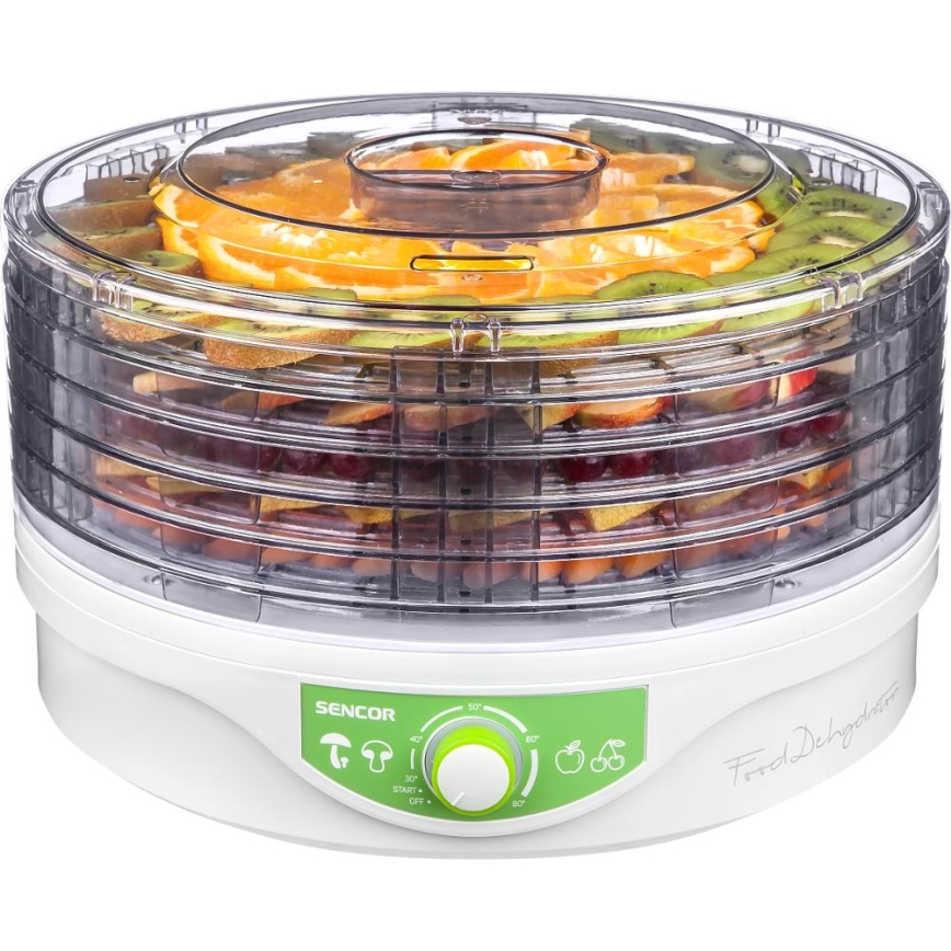 Sencor - Sušilnik hrane s termoregulacijo 250W/230V