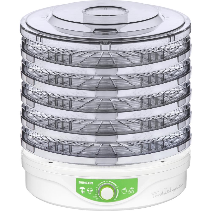 Sencor - Sušilnik hrane s termoregulacijo 250W/230V