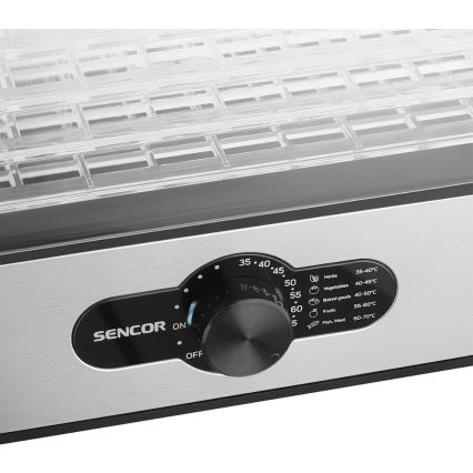Sencor - Sušilnik hrane s termoregulacijo 700W/230V