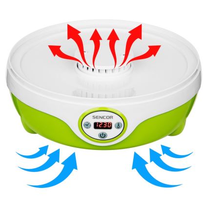 Sencor - Sušilnik sadja 240W/230V