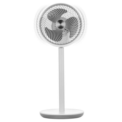 Sencor - Talni ventilator 3D UltraSilent 26W/230V bela + Daljinski upravljalnik