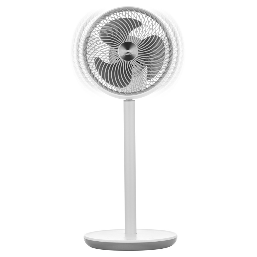 Sencor - Talni ventilator 3D UltraSilent 26W/230V bela + Daljinski upravljalnik