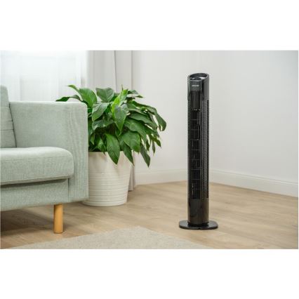 Sencor - Talni ventilator 50W/230V črna