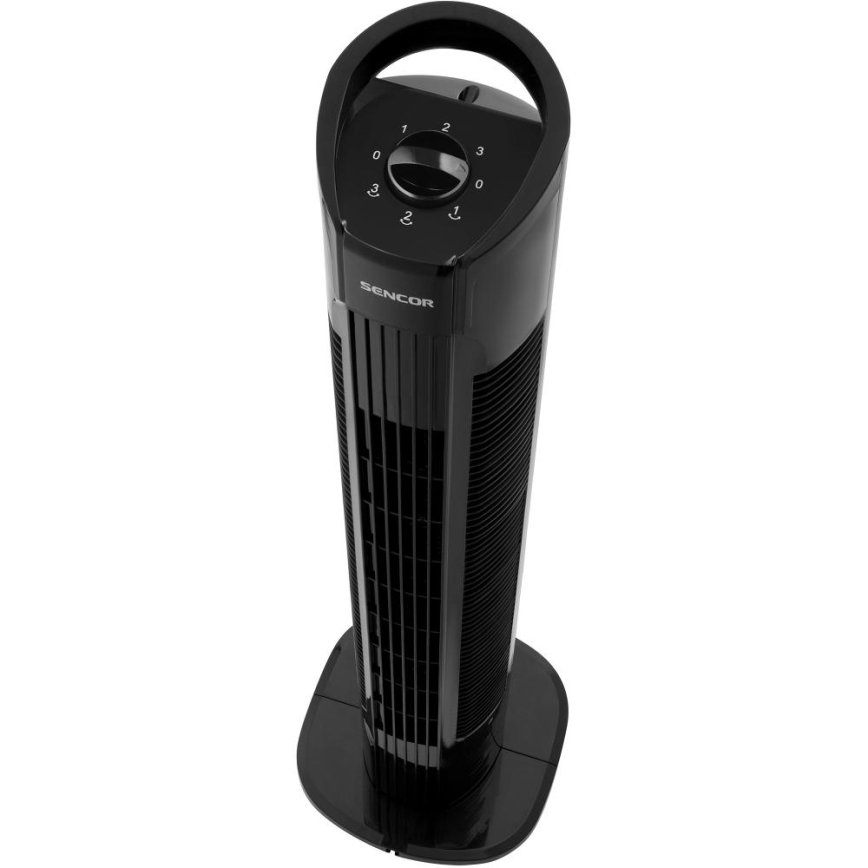 Sencor - Talni ventilator 50W/230V črna
