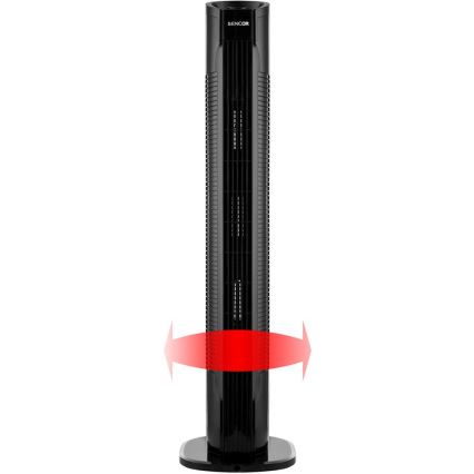 Sencor - Talni ventilator 50W/230V črna