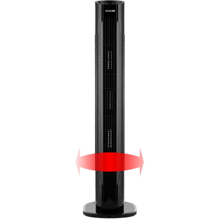 Sencor - Talni ventilator 50W/230V črna