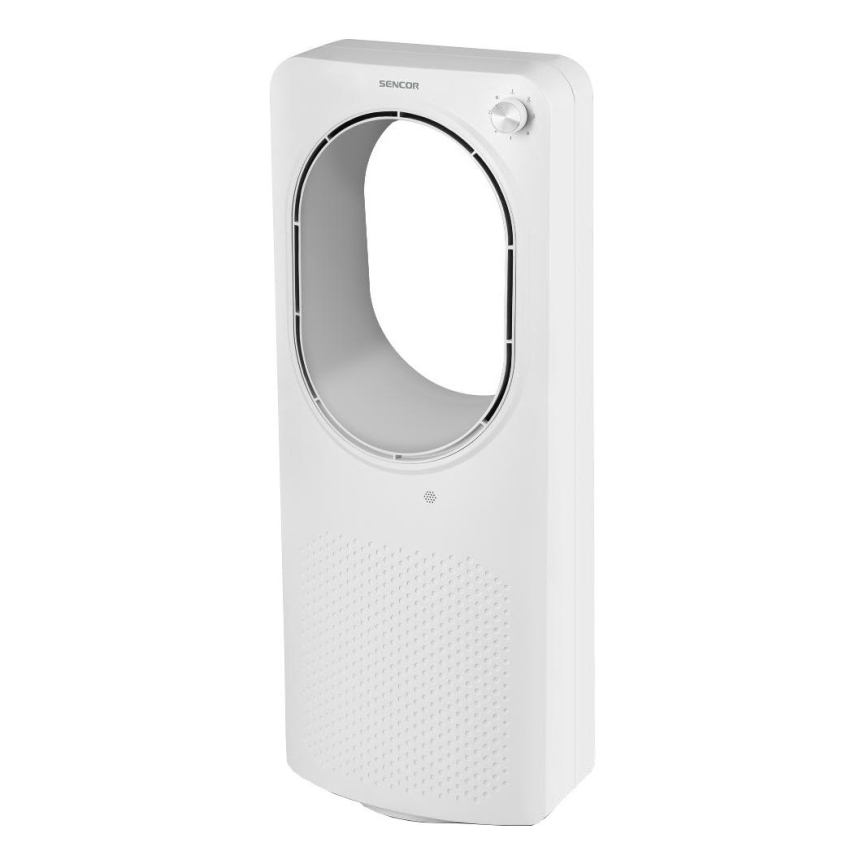 Sencor - Talni ventilator brez lopatic 50W/230V bela