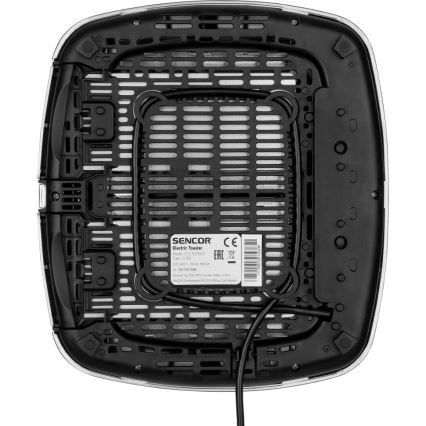 Sencor - Toster s štirimi režami 1600W/230V mat krom