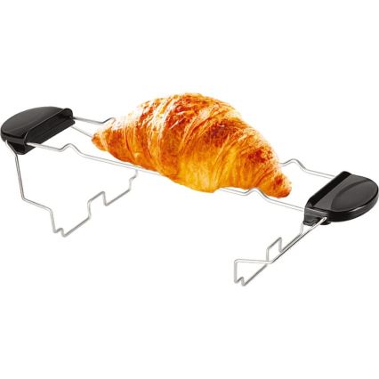 Sencor - Toster z dvema režama in nastavkom za popečenje 1000W/230V bež