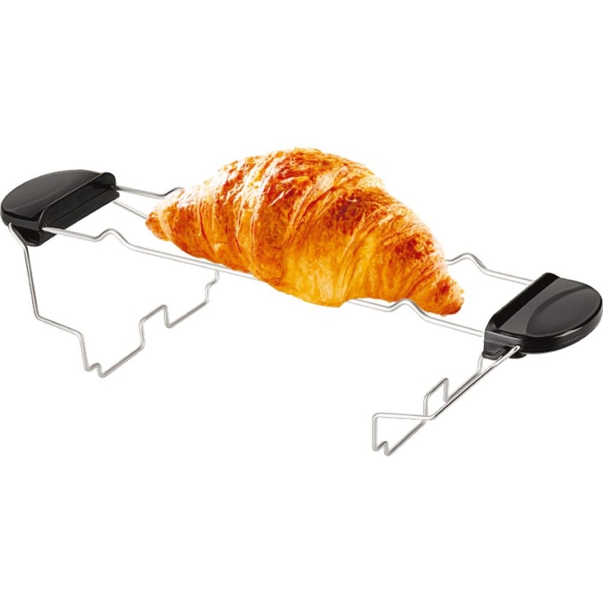 Sencor - Toster z dvema režama in nastavkom za popečenje 1000W/230V bež