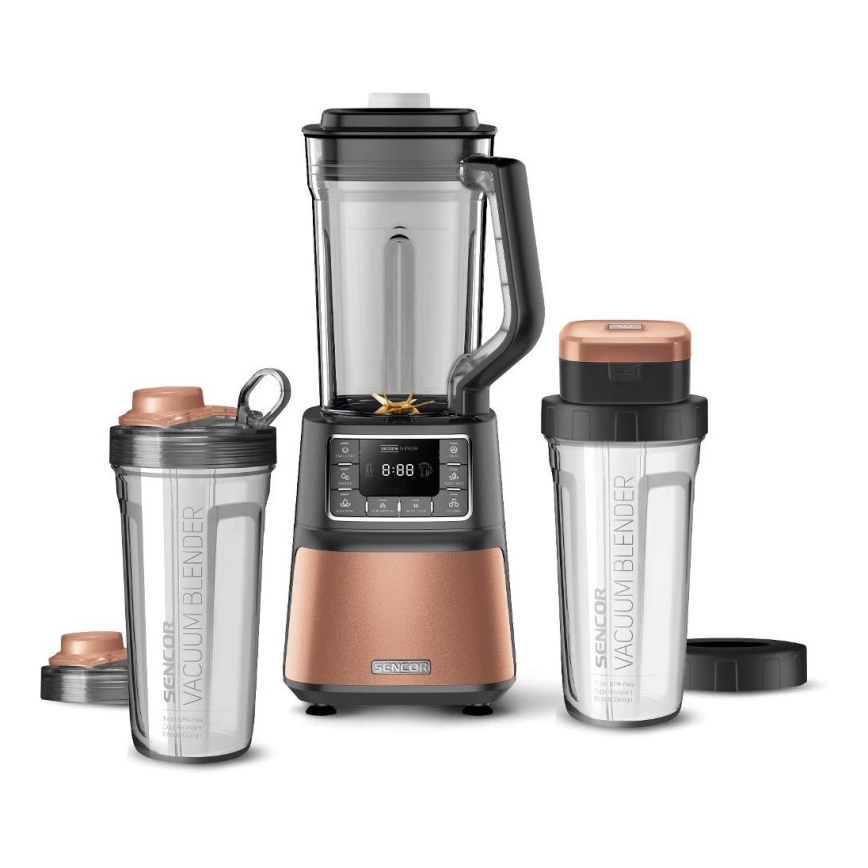 Sencor - Vakuumski namizni mešalnik 1500W/230V baker