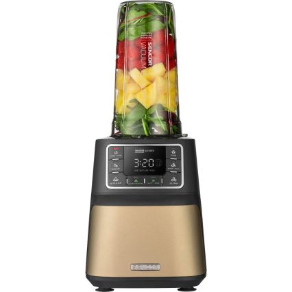 Sencor - Vakuumski namizni mešalnik 1500W/230V zlata