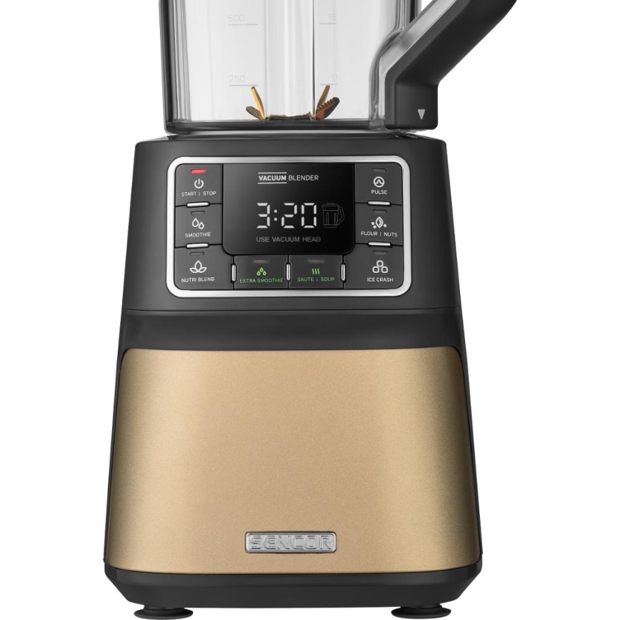 Sencor - Vakuumski namizni mešalnik 1500W/230V zlata