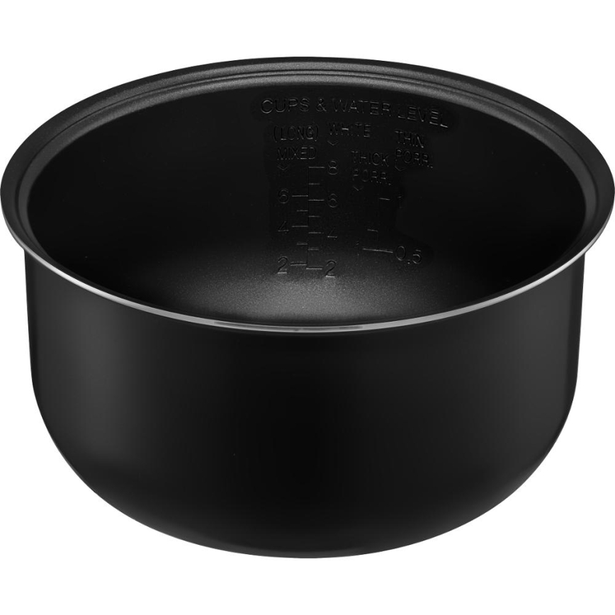 Sencor - Večfunkcijski kuhalnik za riž, 700 W/230 V, 1,5 l, nerjaveče jeklo/črna