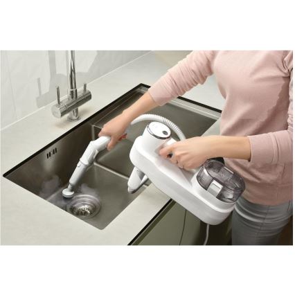 Sencor - Večnamenska parna krpa 2v1 1500W/230V IPX4 bela