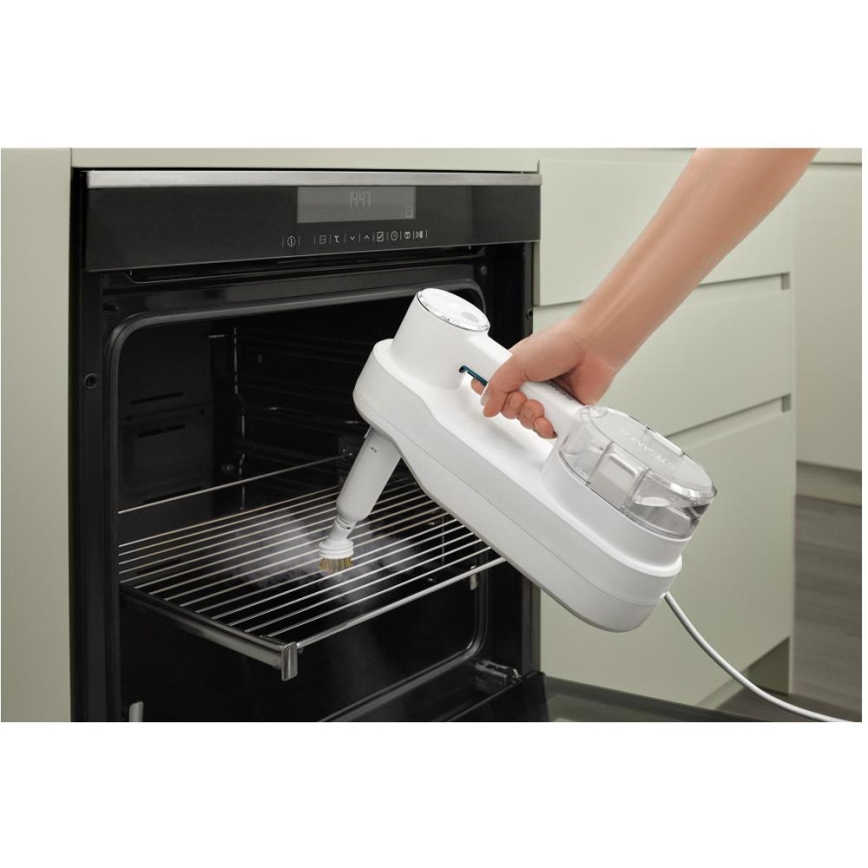 Sencor - Večnamenska parna krpa 2v1 1500W/230V IPX4 bela