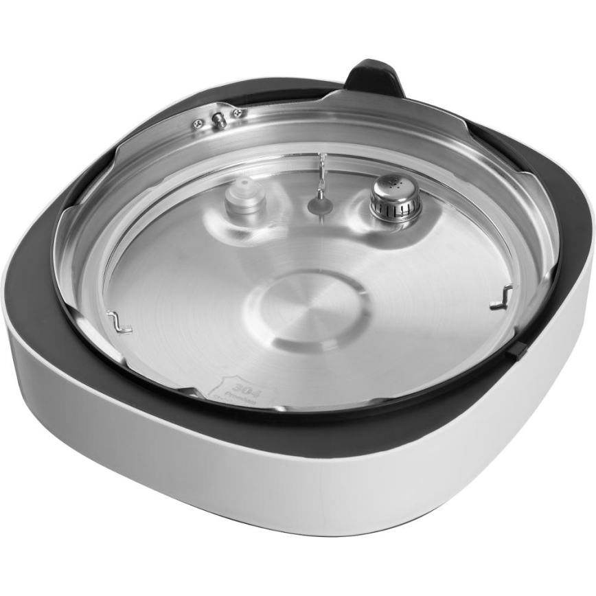 Sencor - Večnamenski električni lonec na pritisk 5,5 l 1000W/230V bela/črna