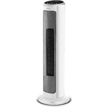 Sencor - Ventilator s keramičnim grelcem 2200W/230V Wi-Fi bela + daljinski upravljalnik